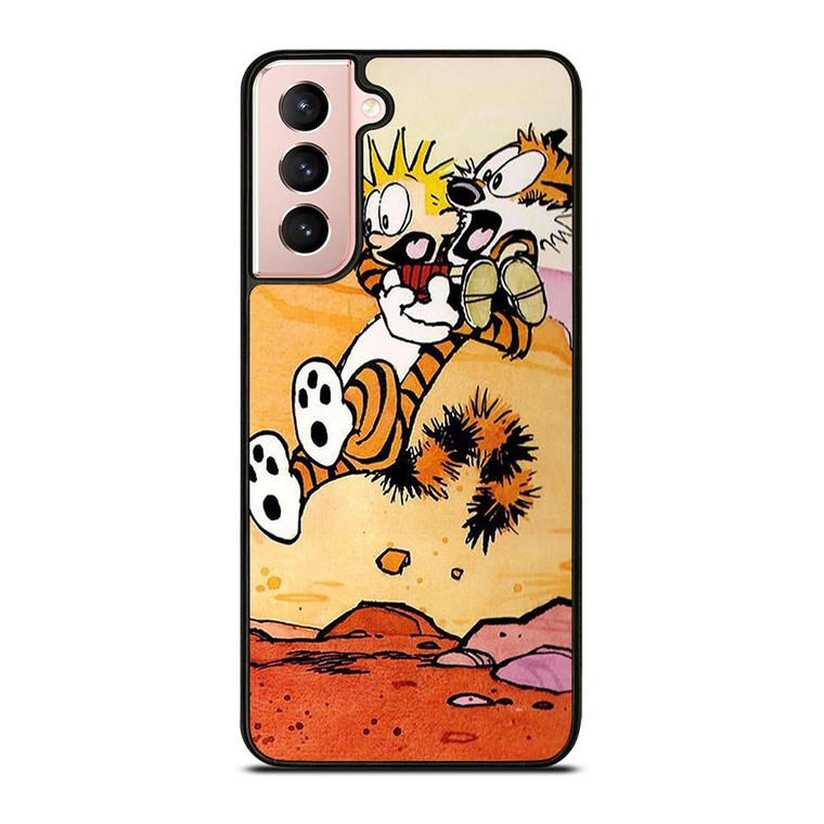 CALVIN AND HOBBES CARTOON 3 Samsung Galaxy S21 Case Cover