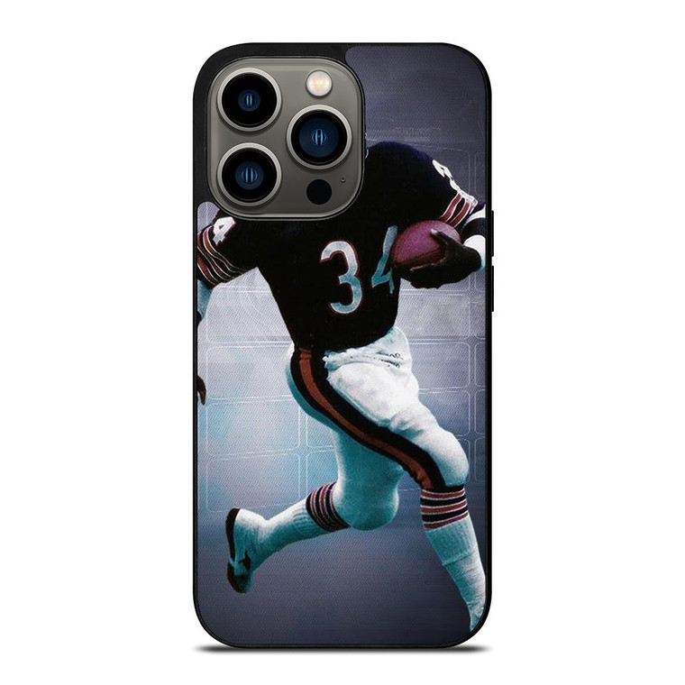 CHICAGO BEARS WALTER PAYTON NFL FOOTBALL 2 iPhone 13 Pro Case Cover