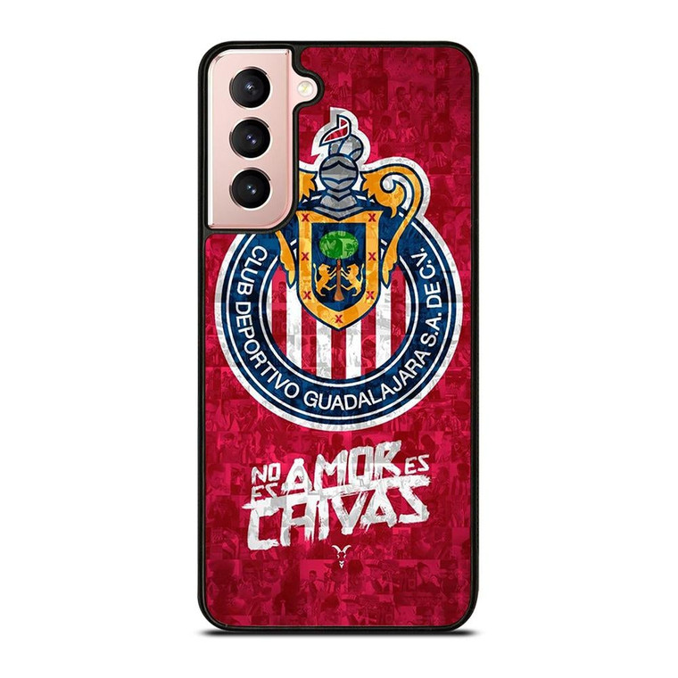 CHIVAS DE GUADALAJARA FOOTBALL CLUB LOGO Samsung Galaxy S21 Case Cover