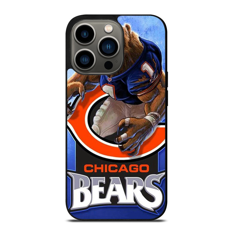 CHICAGO BEARS MASCOT LOGO iPhone 13 Pro Case Cover