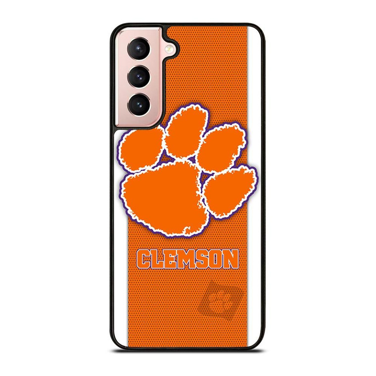 CLEMSON TIGERS NFL SYMBOL Samsung Galaxy S21 Case Cover