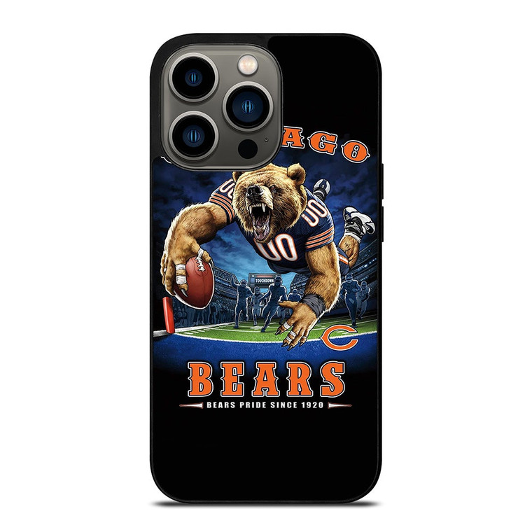 CHICAGO BEARS FOOTBALL MASCOT iPhone 13 Pro Case Cover