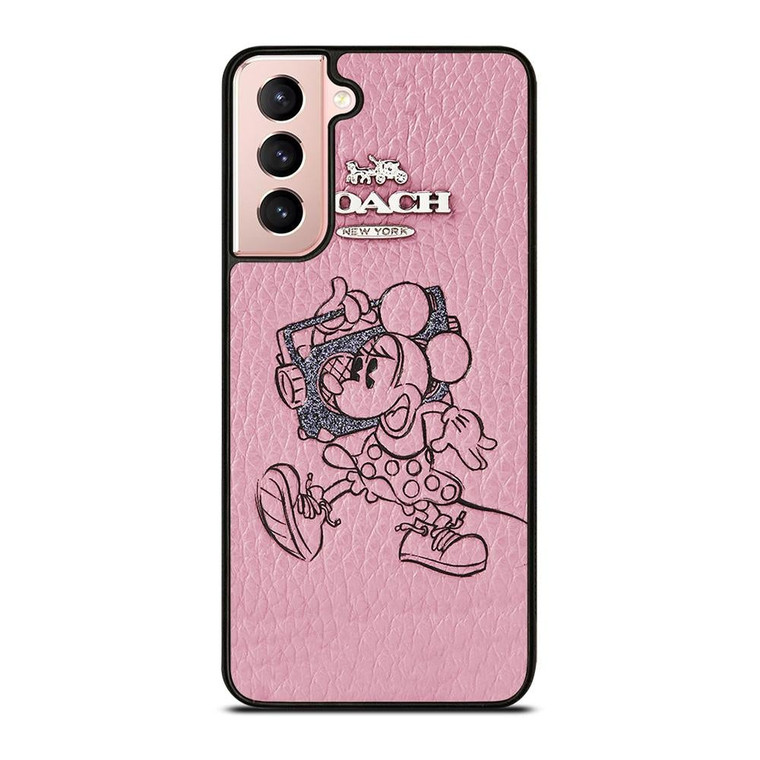 COACH NEW YORK MICKEY MOUSE Samsung Galaxy S21 Case Cover