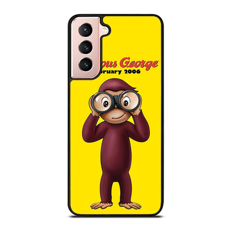 CURIOUS GEORGE  CARTOON Samsung Galaxy S21 Case Cover