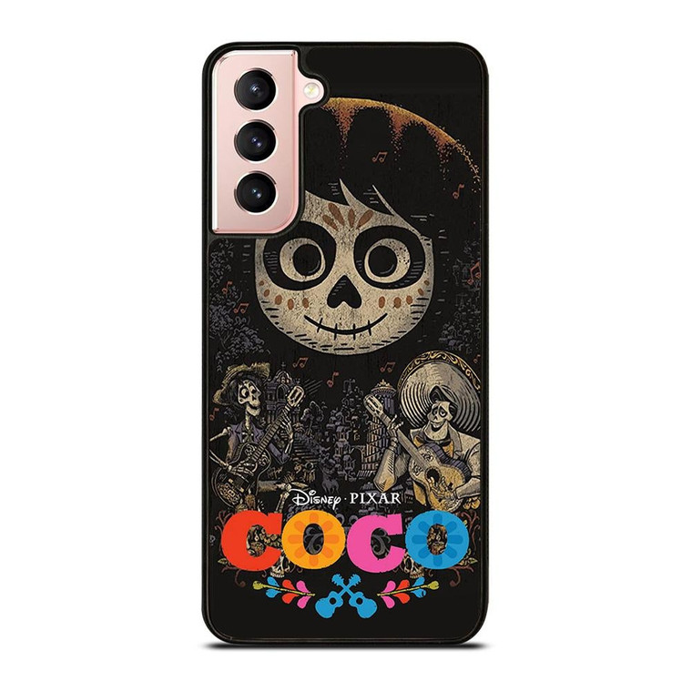 DISNEY COCO FACE ART Samsung Galaxy S21 Case Cover
