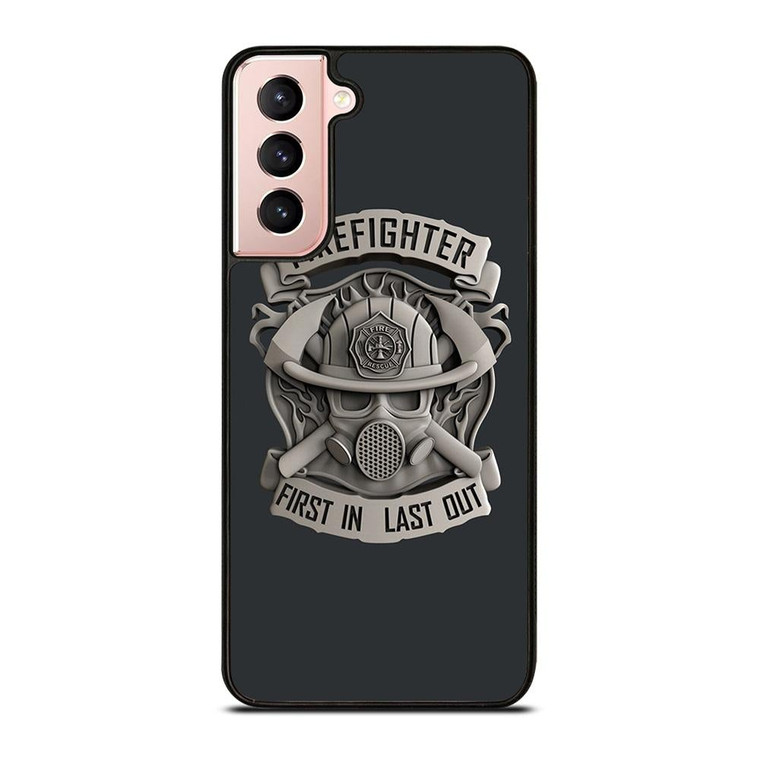 FIRE FIGHTER LOGO LAST OUT Samsung Galaxy S21 Case Cover
