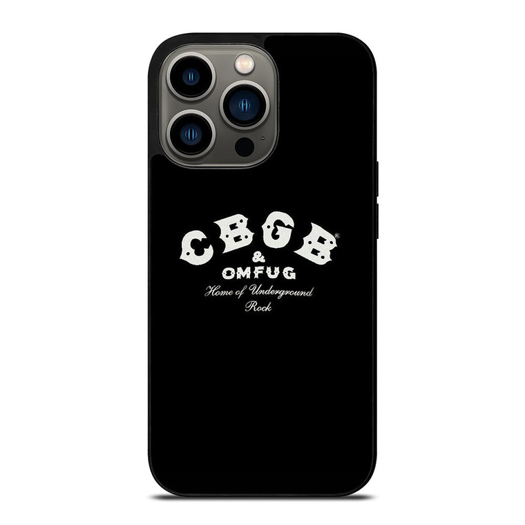 CBGB OMFUG UNDERGROUND ROCK 2 iPhone 13 Pro Case Cover