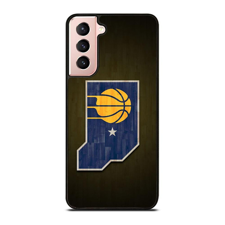 INDIANA PACERS WOODEN LOGO Samsung Galaxy S21 Case Cover