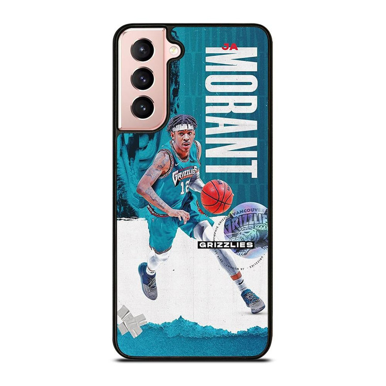JA MORANT MEMPHIS GRIZZLIES NBA 2 Samsung Galaxy S21 Case Cover