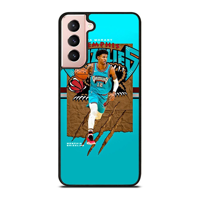 JA MORANT MEMPHIS GRIZZLIES NBA Samsung Galaxy S21 Case Cover