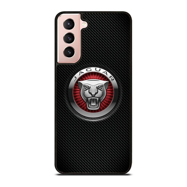JAGUAR LOGO CARBON Samsung Galaxy S21 Case Cover