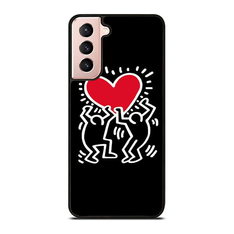 KEITH HARING LOVE Samsung Galaxy S21 Case Cover