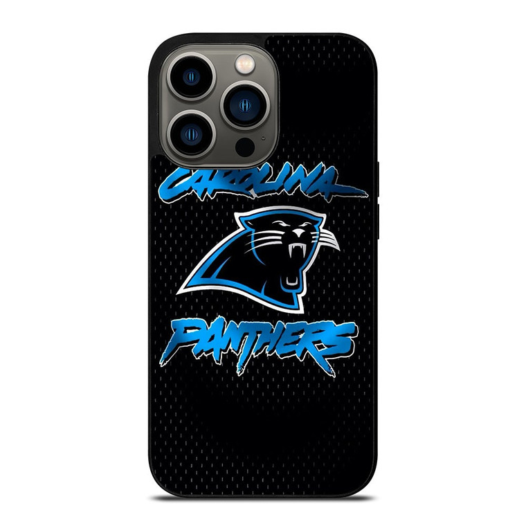 CAROLINA PANTHERS CARBON SYMBOL iPhone 13 Pro Case Cover