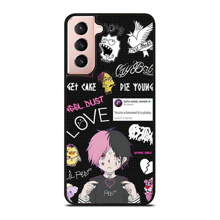 LIL PEEP COLLAGE Samsung Galaxy S21 Case Cover