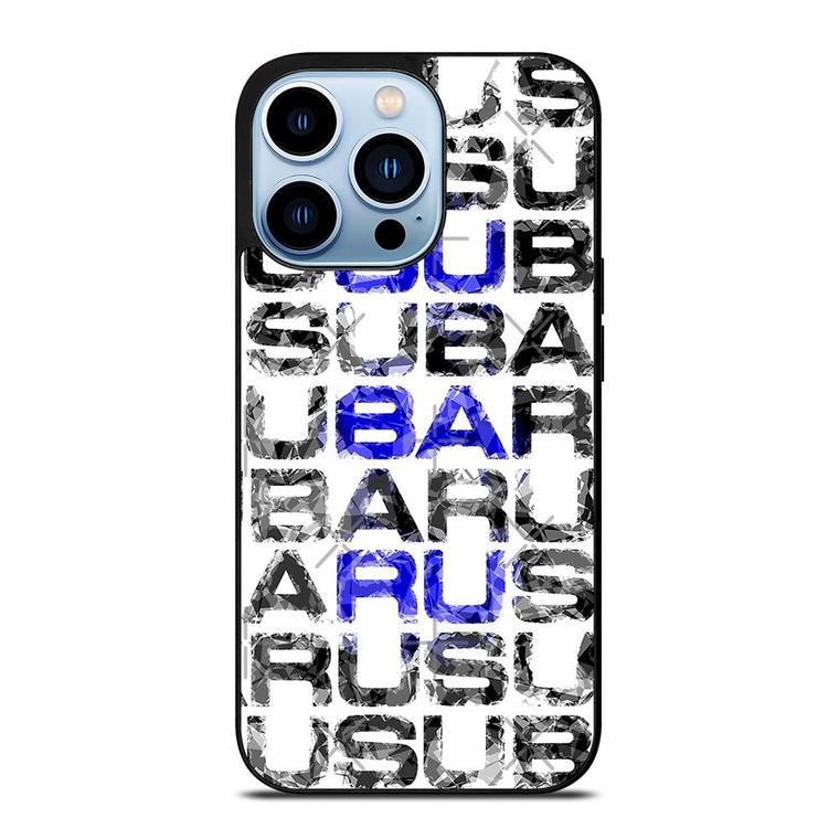 SUBARU CROSSWORD PUZZLE iPhone 13 Pro Max Case Cover