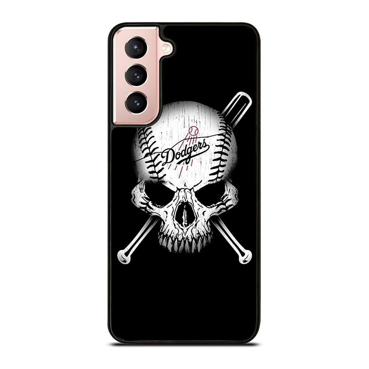 LOS ANGELES DODGERS SKULL Samsung Galaxy S21 Case Cover