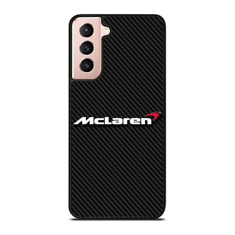 MCLAREN LOGO CARBON Samsung Galaxy S21 Case Cover