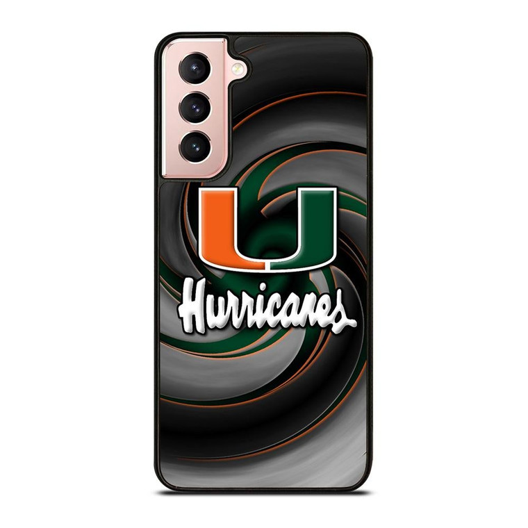 MIAMI HURRICANES ICON Samsung Galaxy S21 Case Cover