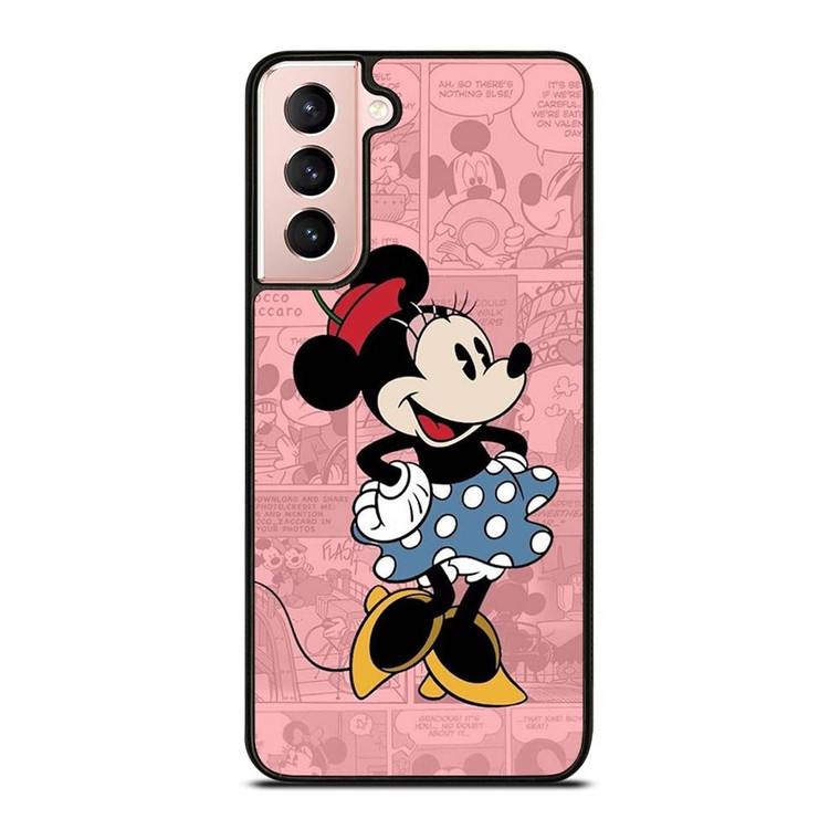 MINNIE MOUSE DISNEY COMIC Samsung Galaxy S21 Case Cover