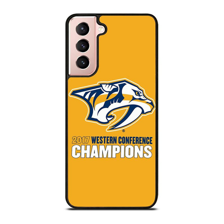 NASHVILLE PREDATORS LOGO 1 Samsung Galaxy S21 Case Cover