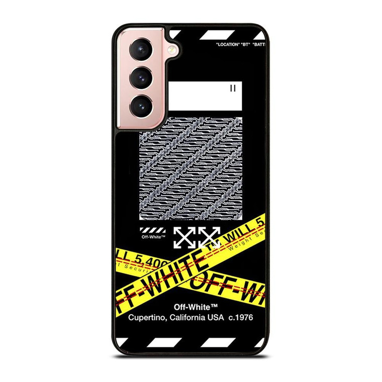 OFF WHITE X BATIK Samsung Galaxy S21 Case Cover