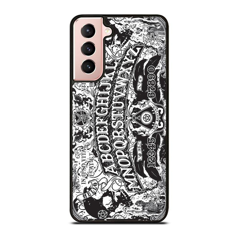 OUIJA BOARD BLACK AND WHITE Samsung Galaxy S21 Case Cover