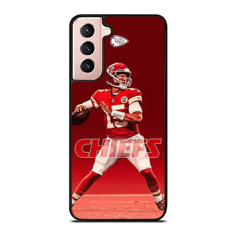 PATRICK MAHOMES KANSAS CITY CHIEFS 15 Samsung Galaxy S21 Case Cover