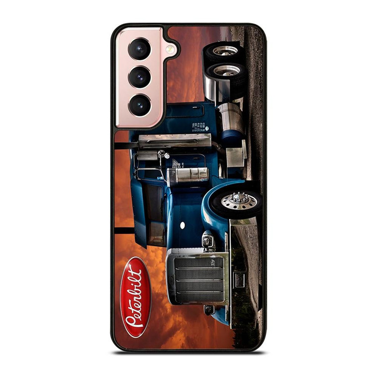 PETERBILT TRUCK BLUE Samsung Galaxy S21 Case Cover