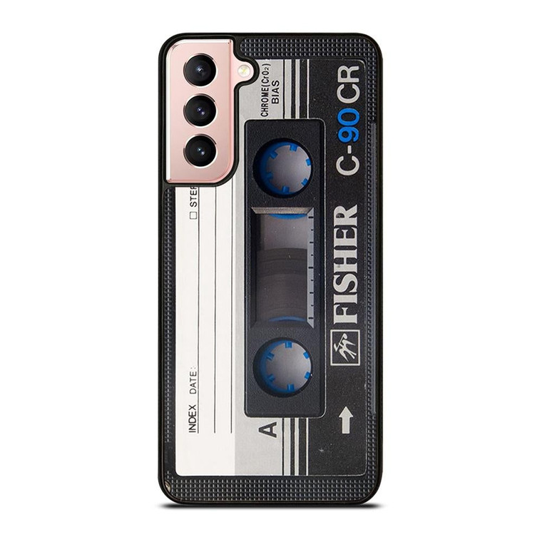 RETRO CASSETTE TAPE C-90 CR Samsung Galaxy S21 Case Cover