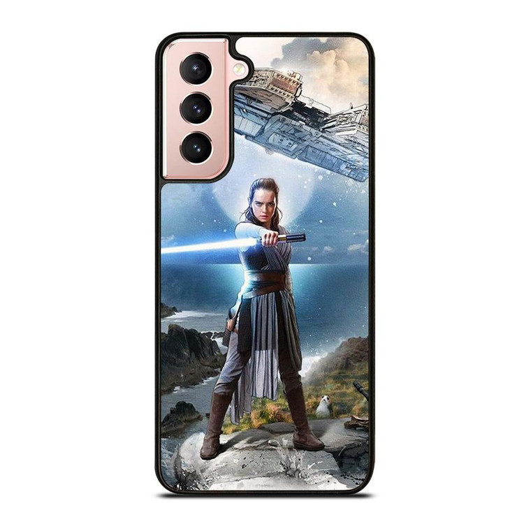 REY STAR WARS THE LAST OF JEDI Samsung Galaxy S21 Case Cover