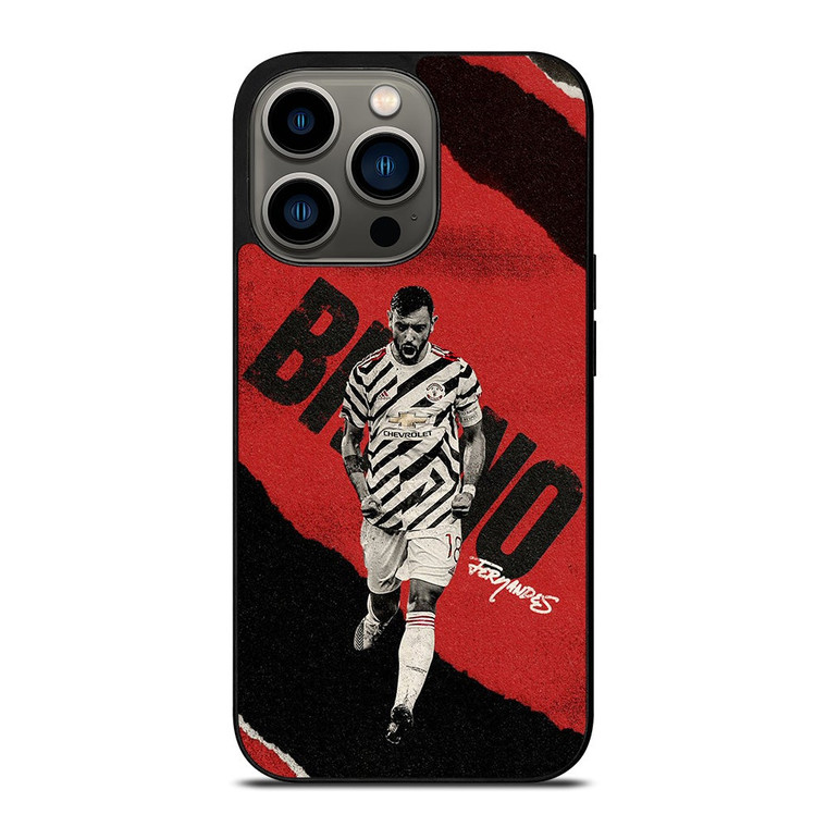 BRUNO FERNANDES MANCHESTER UNITED 3RD KIT iPhone 13 Pro Case Cover