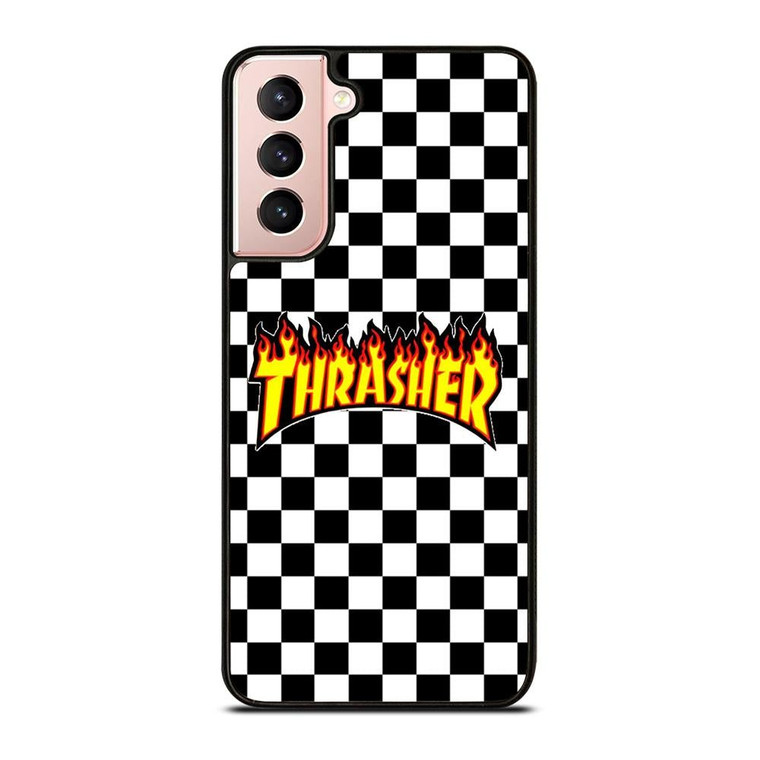 THRASHER CHECKERBOARD Samsung Galaxy S21 Case Cover