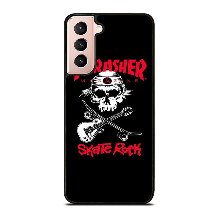 THRASHER SKATEBOARD MAGAZINE SKULL Samsung Galaxy S21 Case Cover