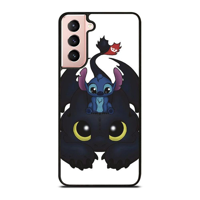 TOOTHLESS AND STITCH CUTE Samsung Galaxy S21 Case Cover