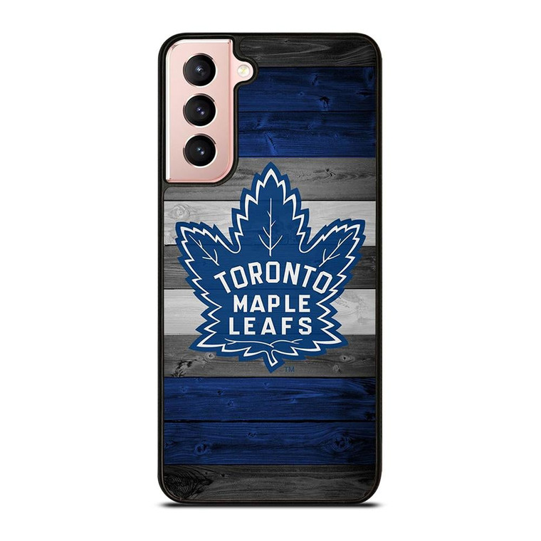 TORONTO MAPLE LEAFS WOODEN LOGO Samsung Galaxy S21 Case Cover