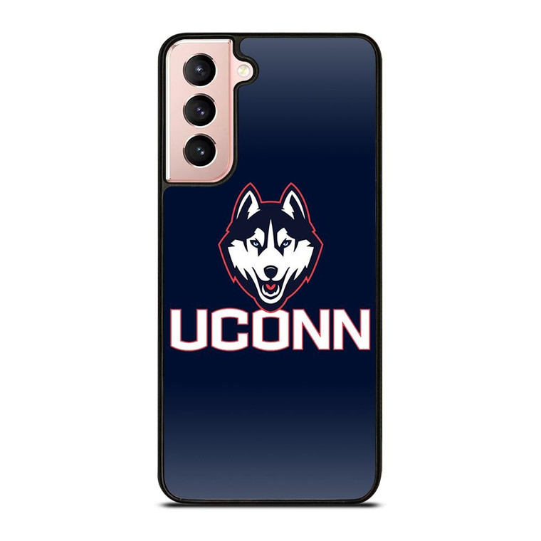 UCONN HUSKIES BASKETBALL LOGO Samsung Galaxy S21 Case Cover