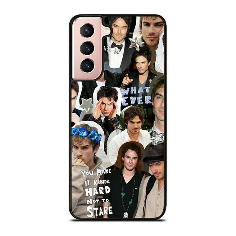 VAMPIRE DIARIES IAN SOMERHALDER COLLAGE Samsung Galaxy S21 Case Cover