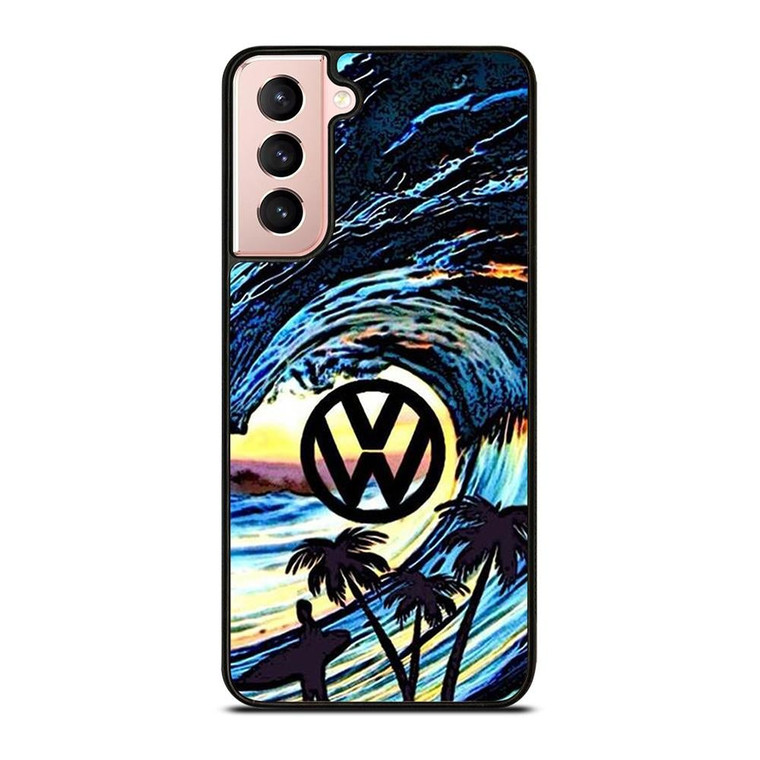 VOLKSWAGEN VW LOGO OCEAN Samsung Galaxy S21 Case Cover