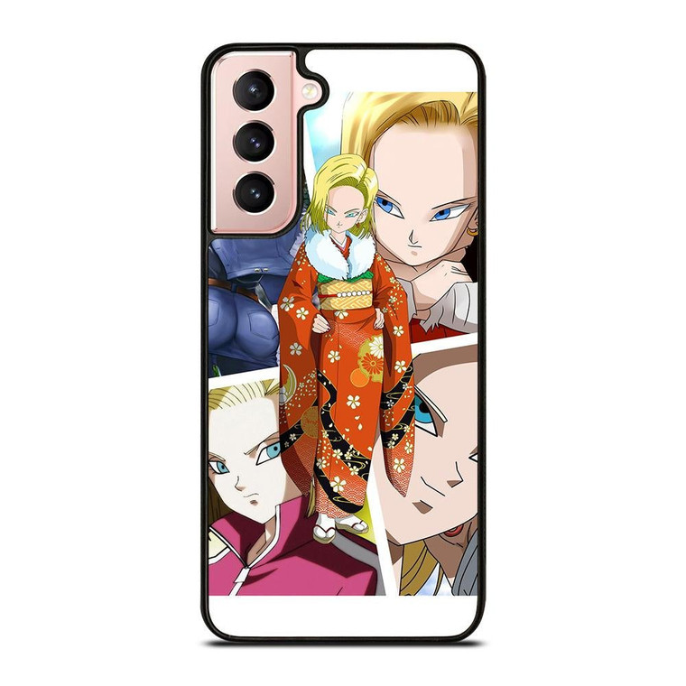 ANDROID 18 DRAGON BALL SUPER Samsung Galaxy S21 Case Cover