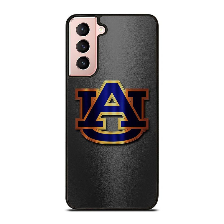 AUBURN TIGERS FOOTBALL LOGO METAL Samsung Galaxy S21 Case Cover