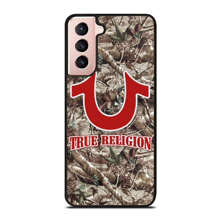 BIG BUDDHA TRUE RELIGION CAMO LOGO Samsung Galaxy S21 Case Cover