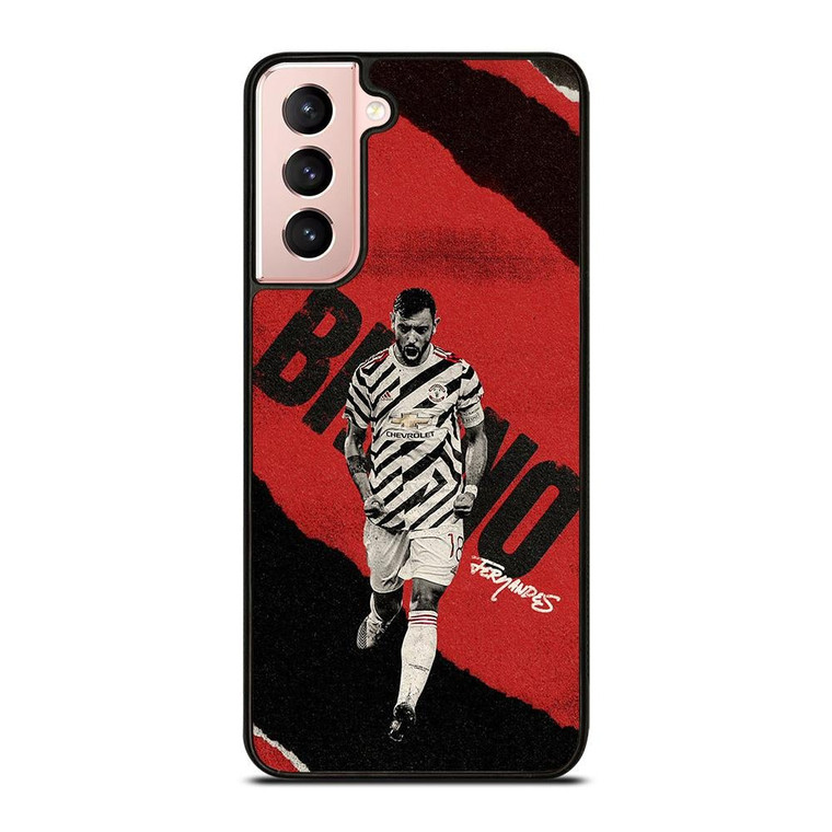 BRUNO FERNANDES MANCHESTER UNITED 3RD KIT Samsung Galaxy S21 Case Cover