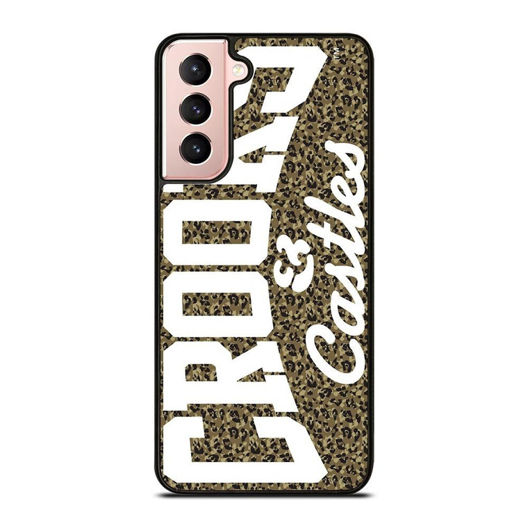 CROOKS AND CASTLES LEOPARD SKIN Samsung Galaxy S21 Case Cover