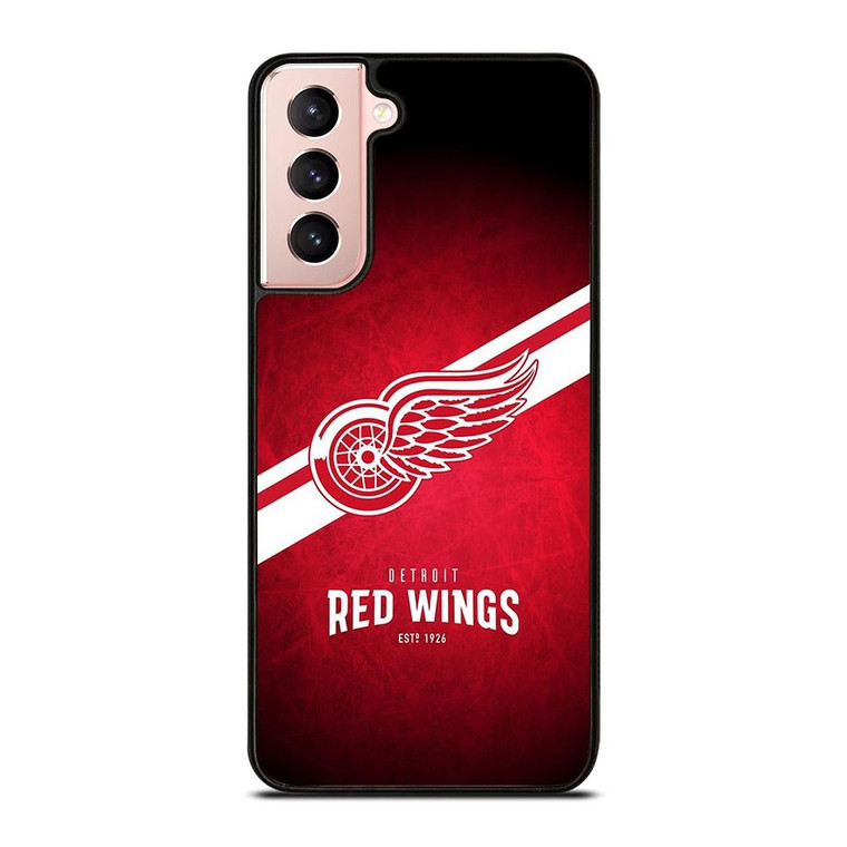 DETROIT RED WINGS NHL TEAM LOGO Samsung Galaxy S21 Case Cover