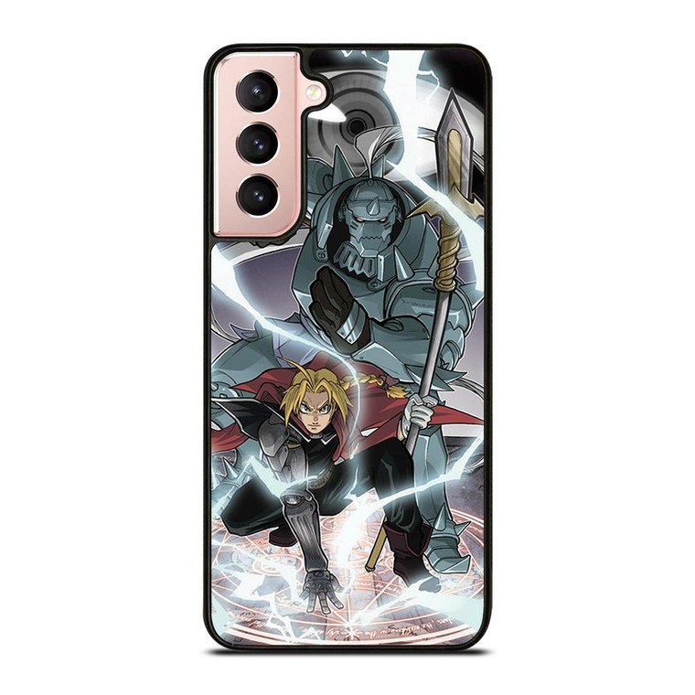 FULLMETAL ALCHEMIST EDWARD AND ALPHONSE ELRIC Samsung Galaxy S21 Case Cover