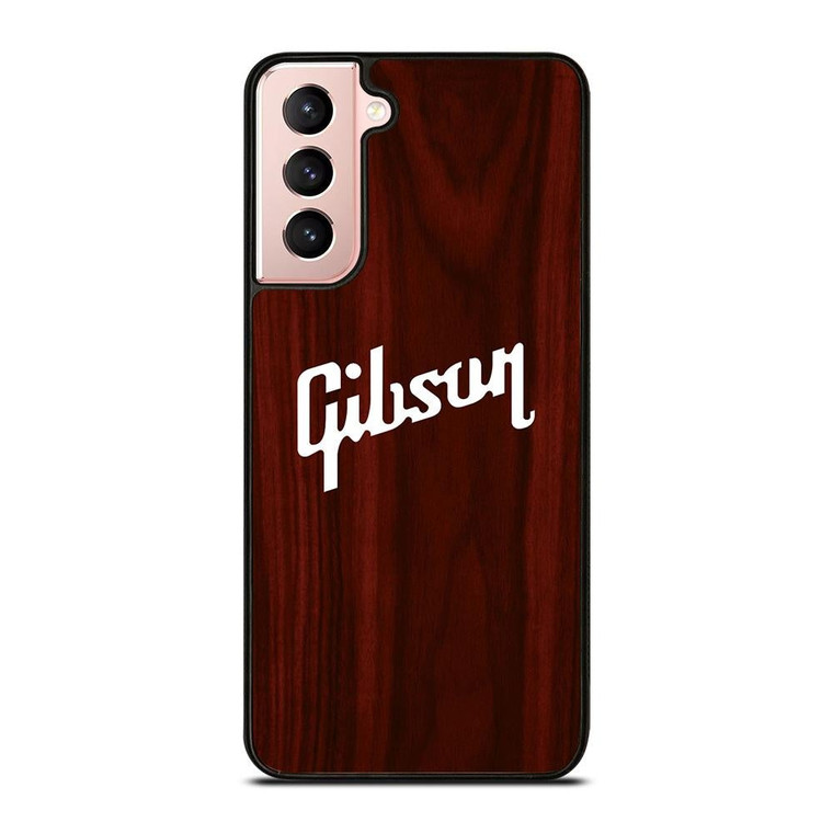 GIBSON GUITAR WOODEN LOGO Samsung Galaxy S21 Case Cover