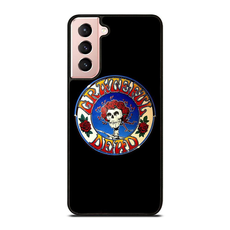 GRATEFUL DEAD BADGE ART Samsung Galaxy S21 Case Cover