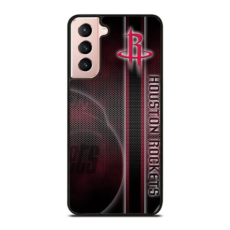 HOUSTON ROCKETS METAL LOGO Samsung Galaxy S21 Case Cover