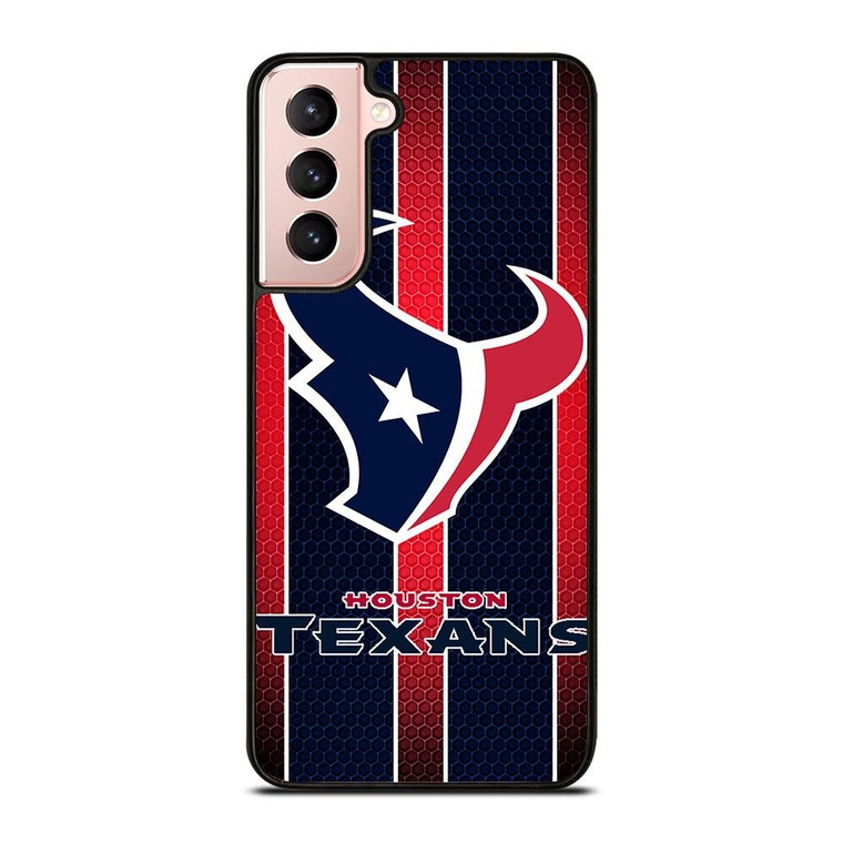 HOUSTON TEXANS STRIPE LOGO Samsung Galaxy S21 Case Cover