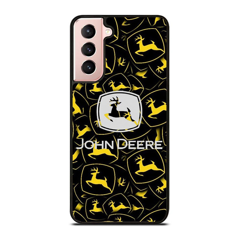 JOHN DEERE LOGO PATTERN Samsung Galaxy S21 Case Cover